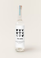 Imagen preview para Personaliza Mezcal 400 conejos con etiqueta "Te amo" - 1