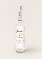 Imagen preview para Personaliza Mezcal 400 conejos con etiqueta "Thank you" - 1
