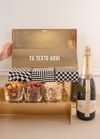 Imagen preview para Personaliza Regalo con Vino Espumoso y Botanas - 1