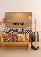 Imagen preview para Personaliza Regalo con Vino Espumoso y Botanas - 1
