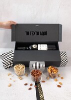 Imagen preview para Personaliza Regalo con Vino Tinto y Botanas - 1