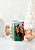 Imagen preview para Personaliza Taza Diseño "Christmas Neutral" 15oz - 2