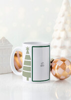 Imagen preview para Personaliza Taza Diseño "Christmas Neutral" 15oz - 4