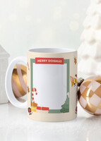 Imagen preview para Personaliza Taza Perros de Navidad “Merry Dogmas” - 4