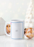 Imagen preview para Personaliza Taza Diseño "Friendsmas" 15oz - 4