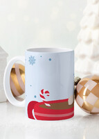 Imagen preview para Personaliza Taza Diseño "Gingerbread Hot Cocoa" 15oz - 4