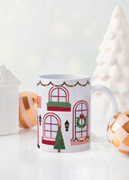 Imagen preview para Personaliza Taza Diseño "Holiday Home" 15oz - 2