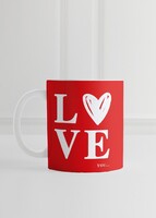 Imagen preview para Personaliza Taza Diseño "Love" 11 oz - 3