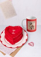 Imagen preview para Personaliza Taza "Love" 15oz con Pastel "You + Me"  La Divinata - 1