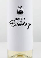 Imagen preview para Personaliza Vino 2V con Etiqueta "Happy birthday" - 5