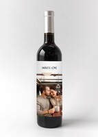 Imagen preview para Personaliza Vino 3V "Endless love" con foto - 1