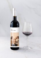 Imagen preview para Personaliza Vino 3V "Feliz Cumpleaños" con foto - 2