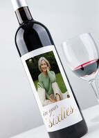 Imagen preview para Personaliza Vino 3V con etiqueta "In your Sixties" - 1