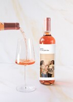 Imagen preview para Personaliza Vino Beringer "Feliz Cumpleaños" con foto - 3