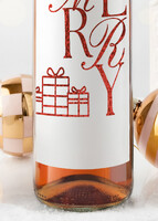 Imagen preview para Personaliza Vino Beringer con etiqueta "Merry" - 4