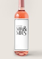 Imagen preview para Personaliza Vino Beringer con etiqueta “Mr&Mrs”  - 4