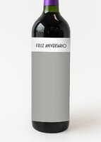 Imagen preview para Personaliza Vino Concha y Toro "Feliz aniversario" con foto - 4