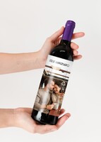 Imagen preview para Personaliza Vino Concha y Toro "Feliz aniversario" con foto - 2