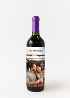 Imagen preview para Personaliza Vino Concha y Toro "Feliz aniversario" con foto - 1