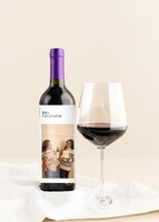 Imagen preview para Personaliza Vino Concha y Toro "Feliz Cumpleaños" con foto - 3