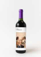 Imagen preview para Personaliza Vino Concha y Toro "Feliz Cumpleaños" con foto - 1