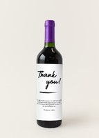 Imagen preview para Personaliza Vino Concha y Toro con etiqueta "Thank you" - 1