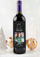 Imagen preview para Personaliza Vino concha y toro con etiqueta "Felices Fiestas"  - 1