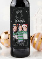Imagen preview para Personaliza Vino concha y toro con etiqueta "Felices Fiestas"  - 2