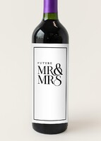 Imagen preview para Personaliza Vino concha y toro con etiqueta "Mr&Mrs" - 4