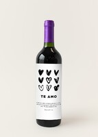 Imagen preview para Personaliza Vino concha y toro con etiqueta "Te amo" - 1
