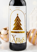 Imagen preview para Personaliza Vino concha y toro con etiqueta "Xmas" - 2