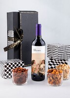 Imagen preview para Personaliza Vino tinto con foto y botanas - 1