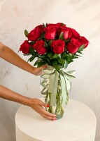 Imagen preview para Personaliza con Mini Foto 12 Rosas Rojas - 2