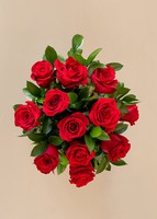 Imagen preview para Personaliza con Mini Foto 12 Rosas Rojas - 5