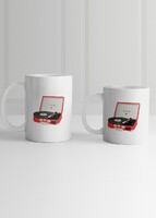 Imagen preview para Personaliza taza diseño "Retro Love" 15oz - 2