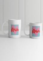 Imagen preview para Personaliza taza diseño "Te quiero" 15oz - 2