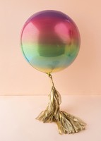 Imagen preview para Personaliza tu Globo Esfera Arcoiris - 4