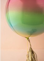 Imagen preview para Personaliza tu Globo Esfera Arcoiris - 2