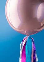 Imagen preview para Personaliza tu Globo Esfera Rosa - 3