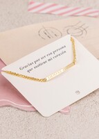 Imagen preview para Pulsera "Siempre Contigo" Rosa Gitana - 2