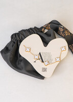 Imagen preview para Pulsera Trébol Blanco Amalaya - 2