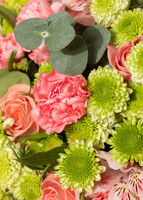 Imagen preview para Ramo con Rosas Rosa Claro y Margaritas - 4