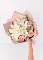 Imagen preview para Ramo con Rosas y Lilys - 2