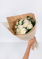 Imagen preview para Ramo de 24 Rosas Blancas - 2