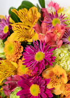 Imagen preview para Sorpresa ramo con margaritas y claveles - 4