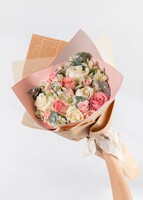 Imagen preview para Ramo de  Rosa Hermosa y Rosa Blanca - 2