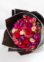 Imagen preview para Latido Ramo de Rosas Rojas y Claveles - 3