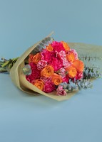 Imagen preview para Ramo de Rosas y Claveles - 1