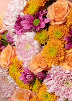 Imagen preview para Ramo de Rosas y Margaritas con Mini Foto - 3