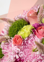 Imagen preview para Ramo de Roxanas y Rosas Rosa - 3